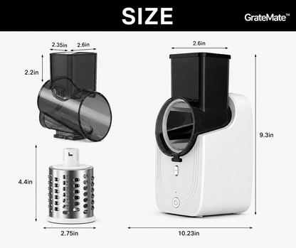 Gratemate™ Electric Grater